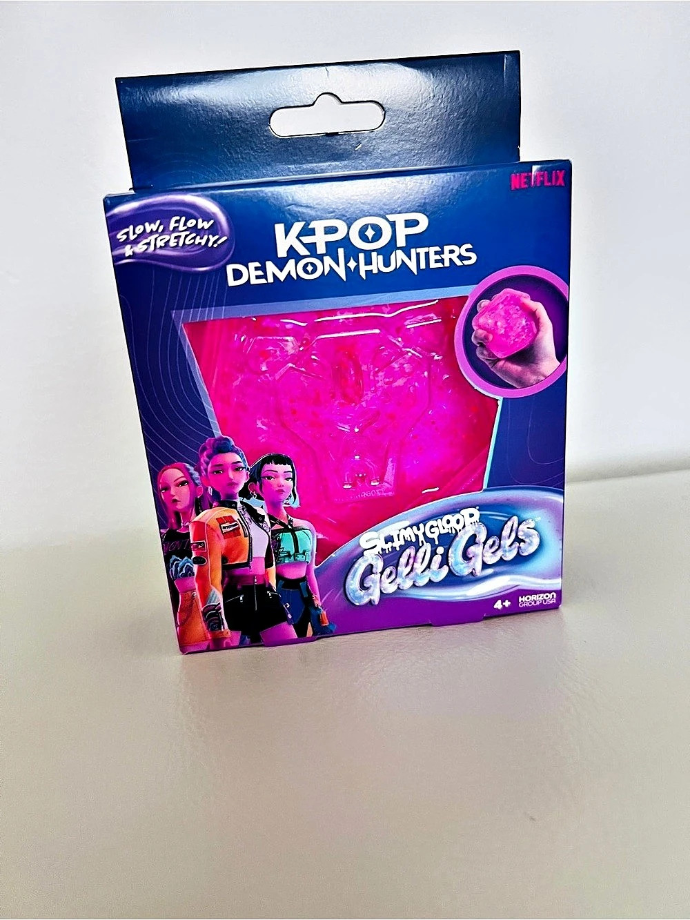 KPop Demon Hunters Shimmering Glitter Gelli Gels Pink